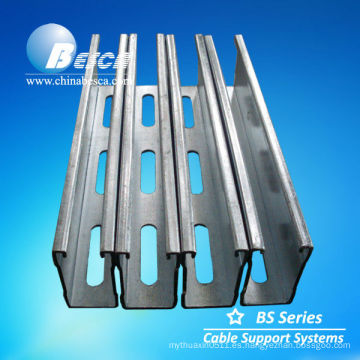 Galvanized Lip Channel Steel (UL, SGS, IEC y CE)